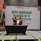 Dr. dr. Sukadiono, M.M. dan Rektor Unismuh Palu Prof. Dr. H. Rajindra, SE., MM melakukan penandatanganan Mou disaksikan oleh PTMA se Indonesia