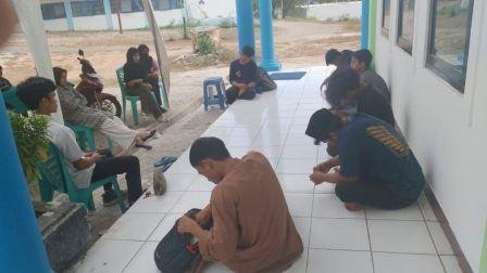 Suasana rapat kepanitiaan persiapan Piala Rektor Cup II Universitas Muhammadiyah (Unismuh) Palu. Foto: Dok Humas