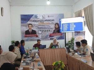 Prodi Ilmu Administrasi Negara FISIP Unismuh Palu Jalani Asesmen Lapangan LAMSPAK