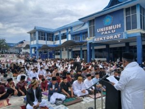 Idul Adha di Unismuh Palu, Jemaah Diajak Meneladani Kesabaran Nabi Ibrahim AS