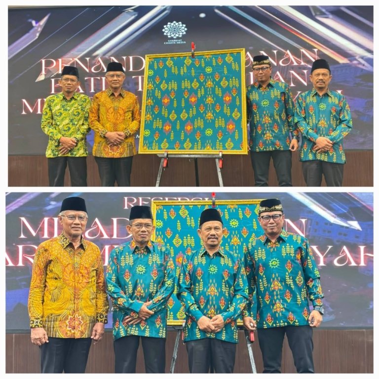 Semarak Milad ke-114 Muhammadiyah, SM Gandeng PWM Sulteng dan UM Palu Luncurkan Batik Tanwir