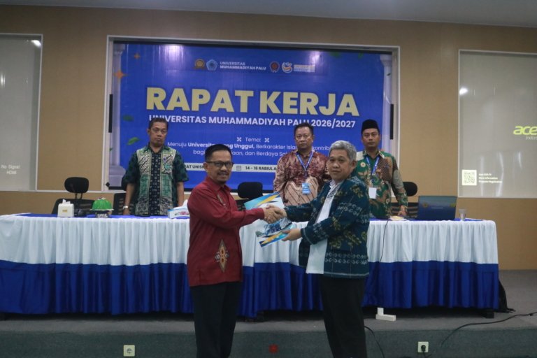Raker Universitas Muhammadiyah Palu 2026/2027 Resmi Berakhir, Siapkan Langkah Strategis Menuju Universitas Unggul, Islami, dan Berdampak